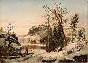 Samuel Lancaster Gerry New England Early Winter oil
